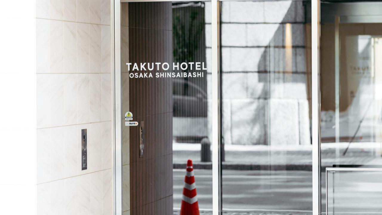 Takuto Hotel Osaka Shinsaibashi Экстерьер фото