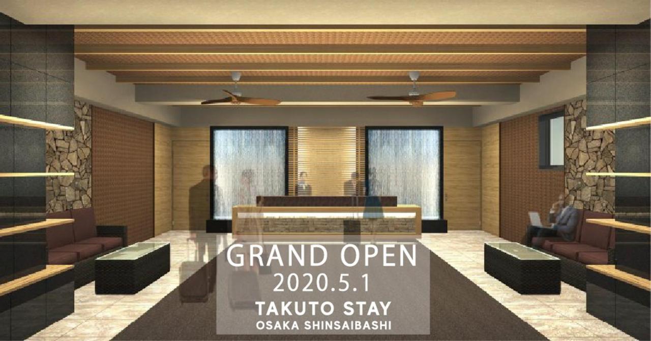 Takuto Hotel Osaka Shinsaibashi Экстерьер фото