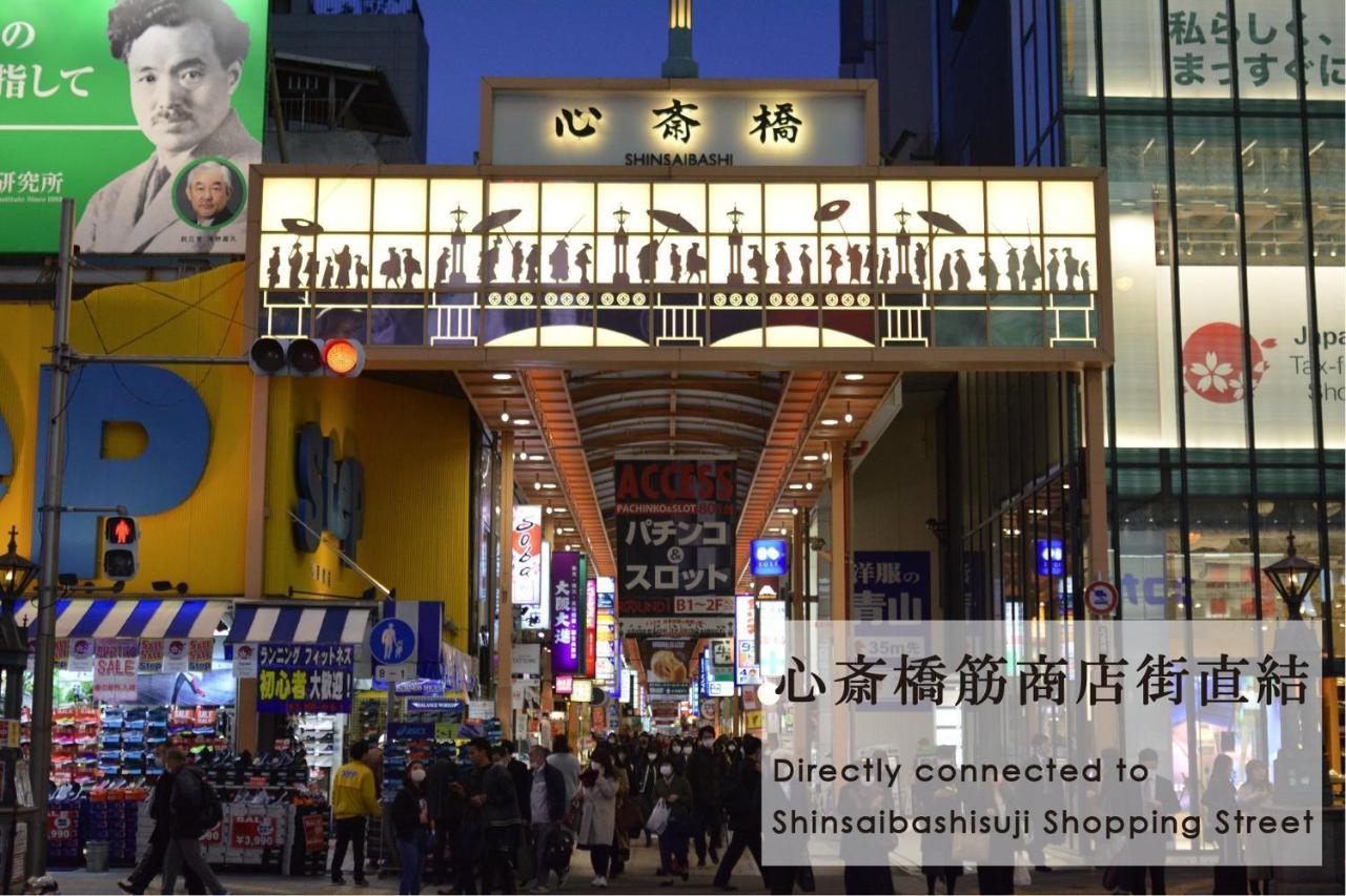 Takuto Hotel Osaka Shinsaibashi Экстерьер фото